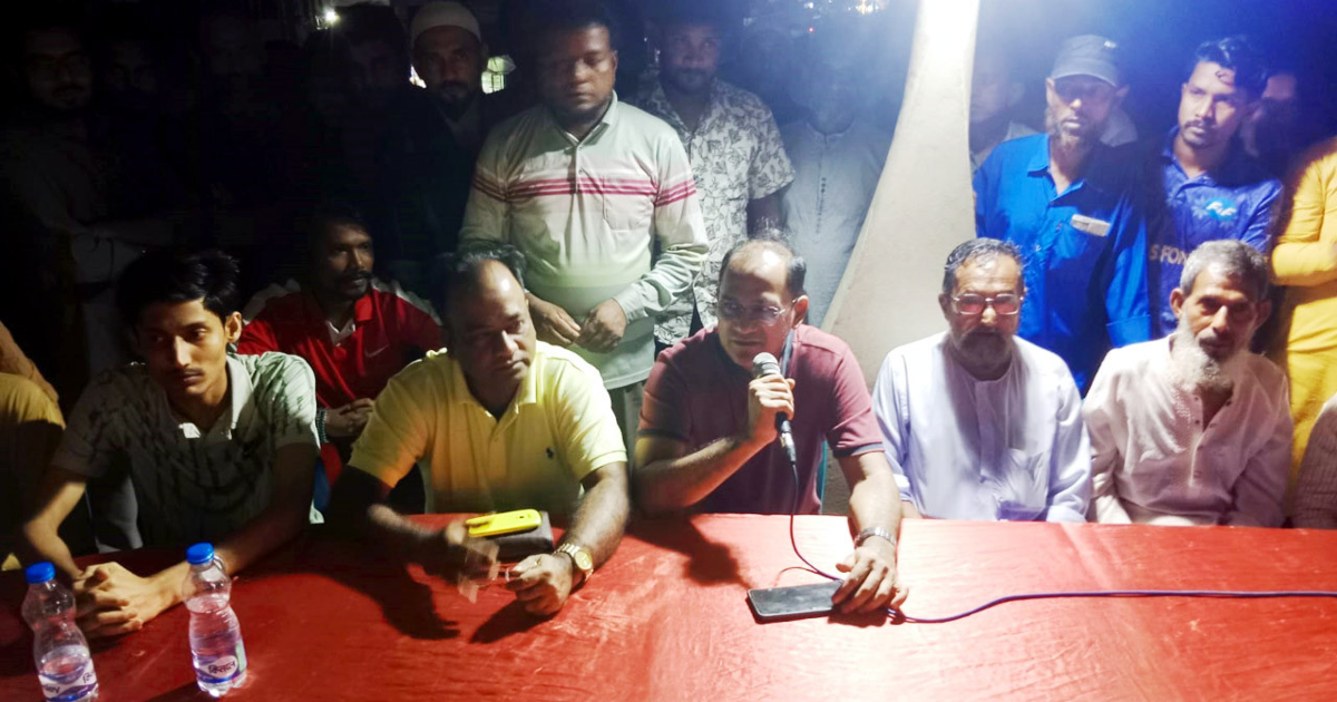 মধুপুরের নির্মাণ প্রকৌশল শ্রমিক ইউনিয়নের বিশেষ বর্ধিত সভা