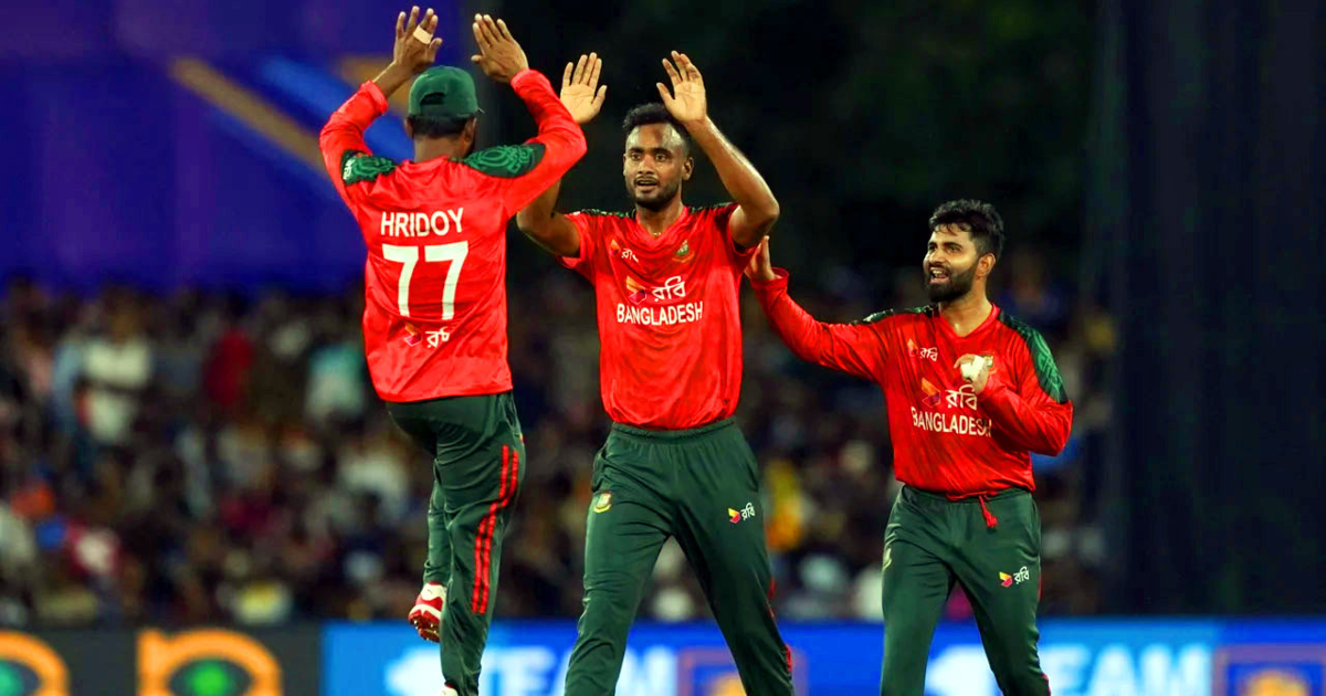 টি-টোয়েন্টিতে বড় জয়ে সিরিজে সমতা ফেরাল বাংলাদেশ