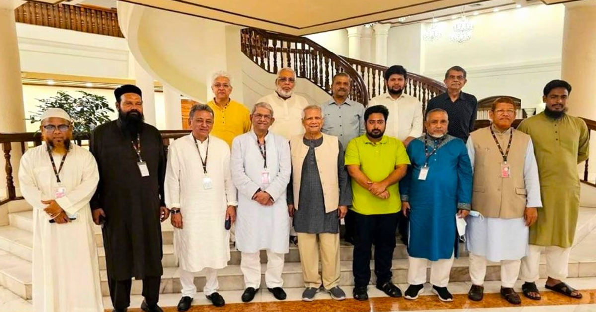 রাজনৈতিক দলগুলোকে পাশে থাকার আহব্বান জানালেন - প্রধান উপদেষ্টা