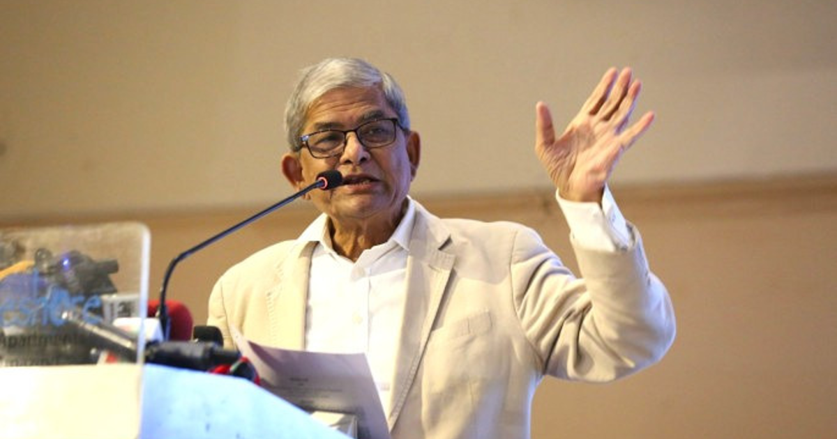 রাষ্ট্র সংস্কারে সময় দরকার - মির্জা ফখরুল