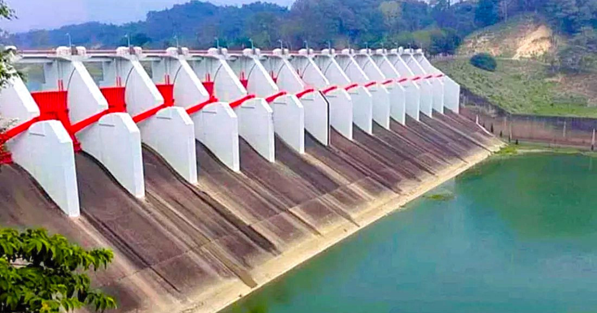 কাপ্তাই হ্রদের পানি নিয়ন্ত্রণে আসায় জলকপাট ৭ দিন পর বন্ধ ঘোষণা