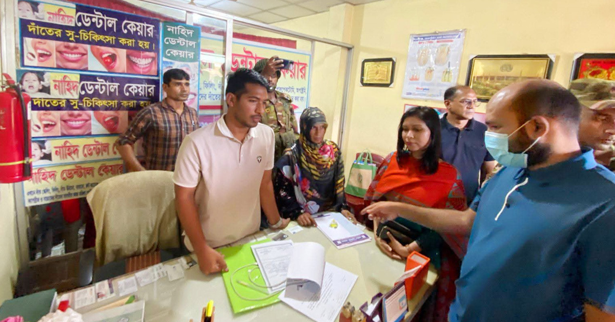মধুপুরে ভ্রাম্যমান আদালতে ৪ প্রতিষ্ঠানের জরিমানা