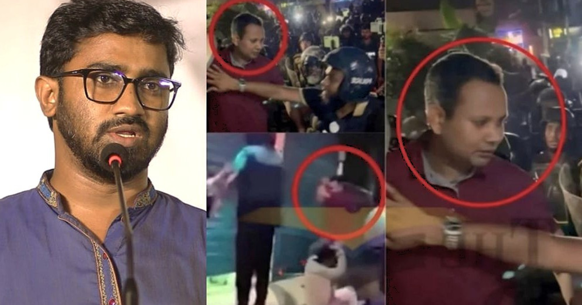 কাকরাইল সংঘর্ষে হামলাকারী পুলিশ কনস্টেবল দাবি রাশেদ খানের
