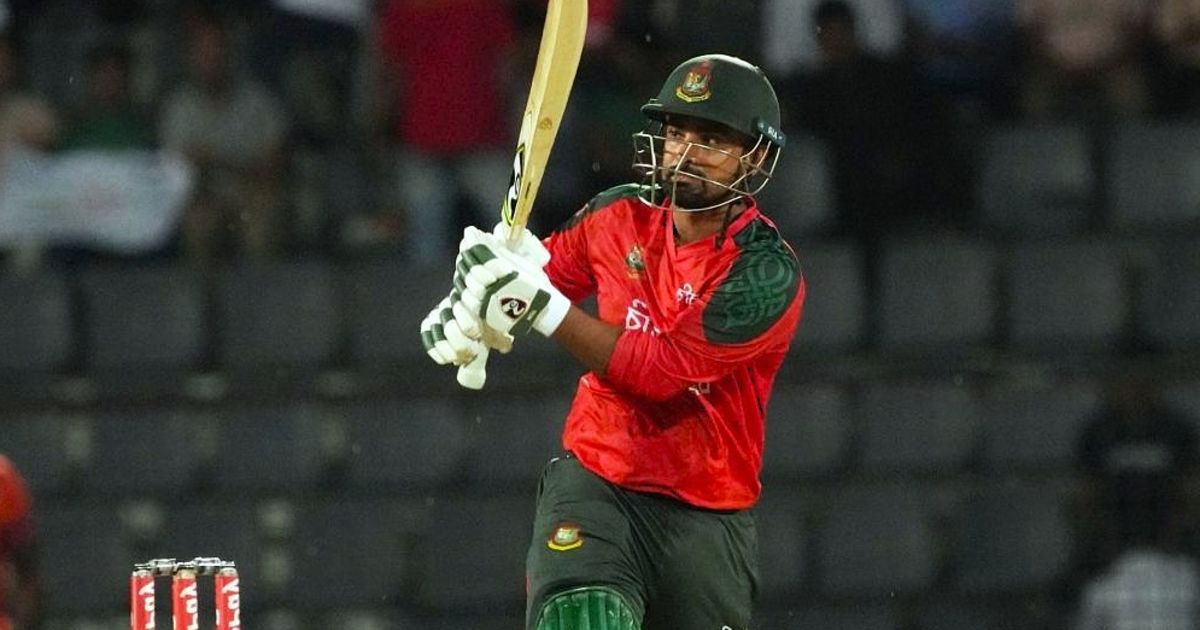 লিটন দাস ভেঙে দিলেন সাকিবের রেকর্ড