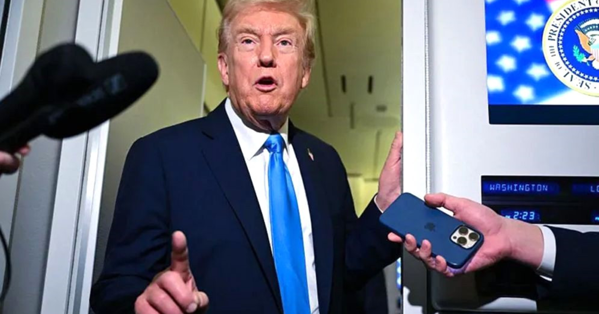 কানাডার ওপর ক্ষুব্ধ হয়ে অতিরিক্ত ১০% শুল্ক আরোপ করলেন ট্রাম্প