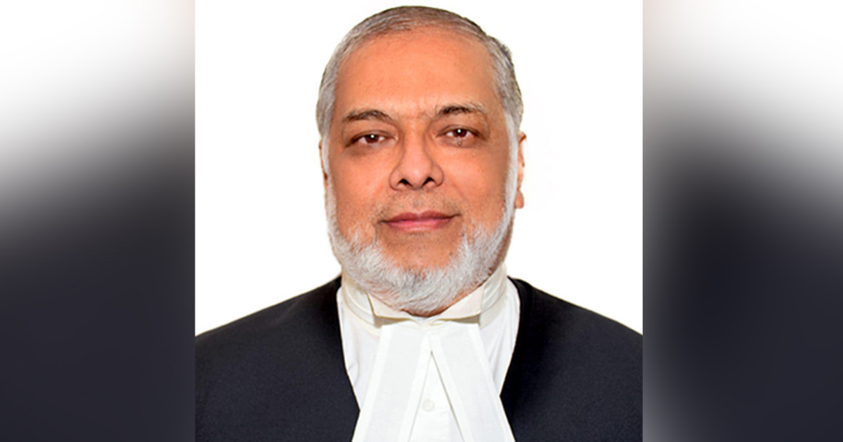 দেশের ২৬তম প্রধান বিচারপতি জুবায়ের রহমান চৌধুরী