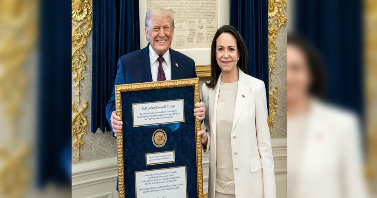 ট্রাম্পকে নোবেল উপহার দিয়ে কী পেলেন মাচাদো