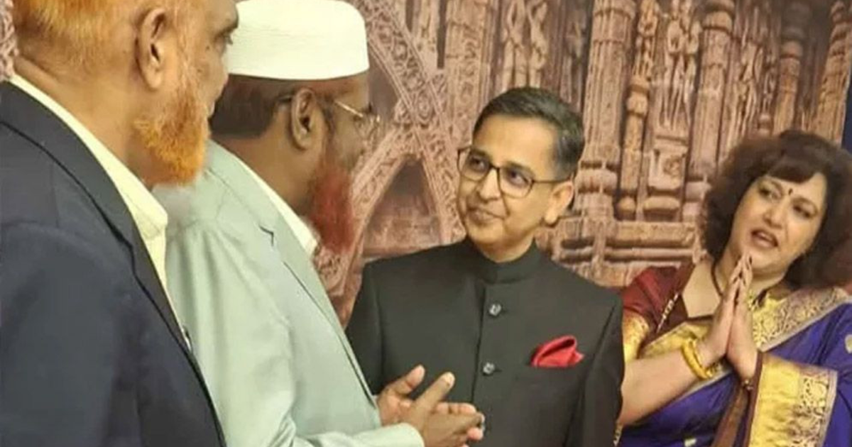 ঢাকায় প্রজাতন্ত্র দিবসের অনুষ্ঠানে ভারতীয় হাইকমিশনে জামায়াত নেতারা