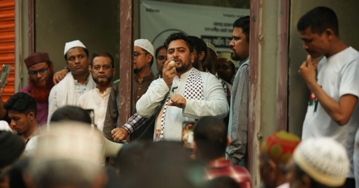 ১২ ফেব্রুয়ারি চাঁদাবাজ রাজনীতির অবসান হবে: নাহিদ ইসলাম