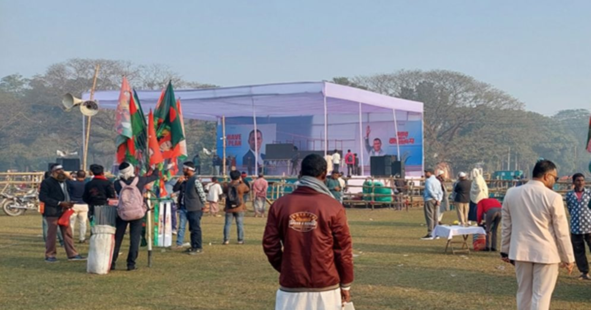 ২২ বছর পর ময়মনসিংহে তারেক রহমান, জনসভা ঘিরে প্রস্তুতি