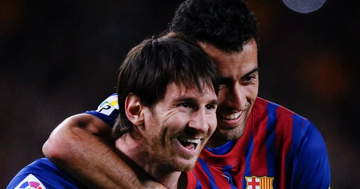 ফুটবল ইতিহাসে অনন্য বিশ্ব রেকর্ড গড়লেন মেসি ও বুসকেতস