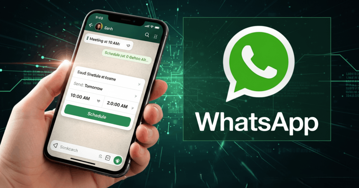 হোয়াটসঅ্যাপের নতুন আপডেট, এখন শিডিউল করে পাঠান মেসেজ