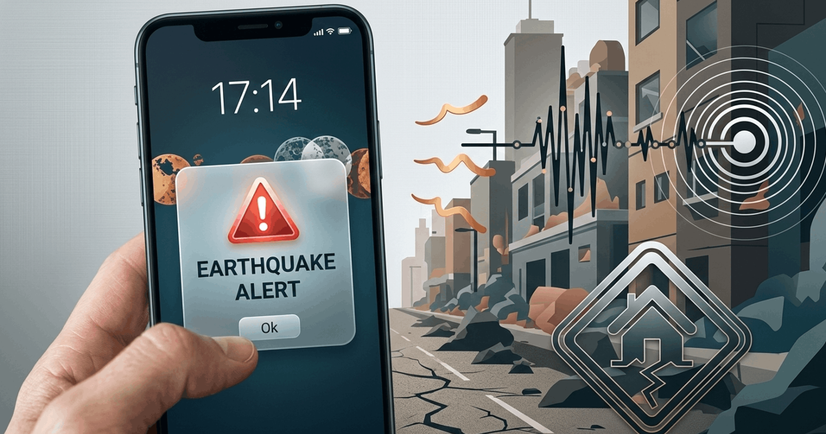 ভূমিকম্প অ্যালার্ট: অ্যান্ড্রয়েড ফোনেই পাবেন আগাম সতর্কবার্তা