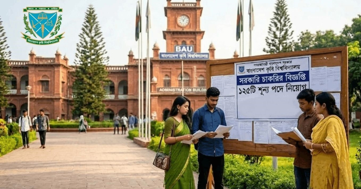 কৃষি বিশ্ববিদ্যালয়ে সরকারি পদে নিয়োগ বিজ্ঞপ্তি ২০২৬