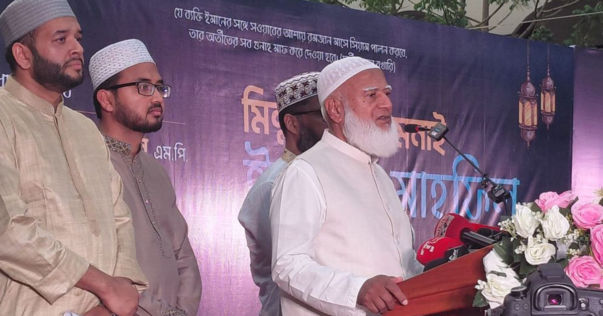 প্রতিটি ছাত্র হবে একেকজন যোদ্ধা: টঙ্গীতে জামায়াত আমির এর বার্তা