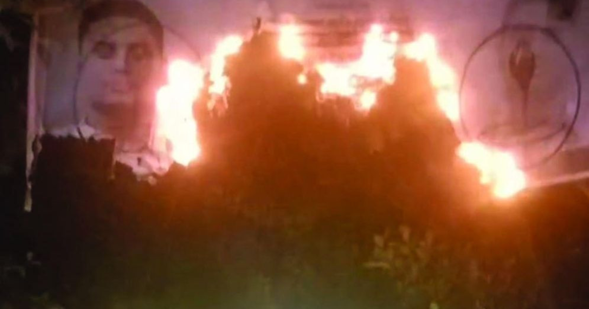 কুমিল্লা-৪ আসনে হাসনাত আব্দুল্লাহর ব্যানারে আগুন